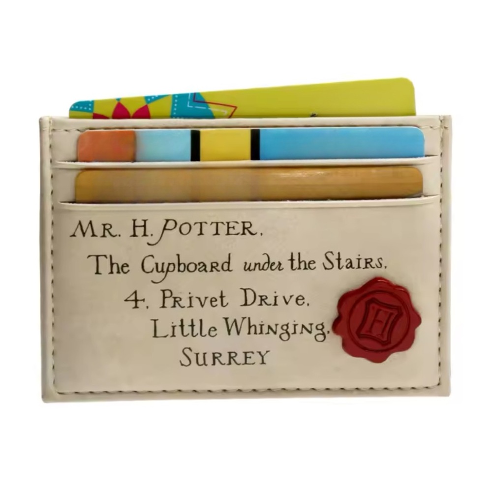 LAST CHANCE: Harry Potter Slim Card Case Hogwarts Envelope